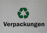 Papierkorb Aufkleber DinA 5
