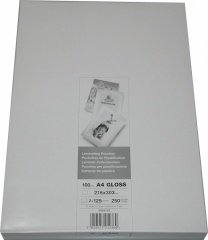 Laminiertaschen, Format DinA4, 2x125 mic, gl&auml;nzend Laminiertaschen, Format DinA4, 2x125 mic, gl&auml;nzend  (Zoom)