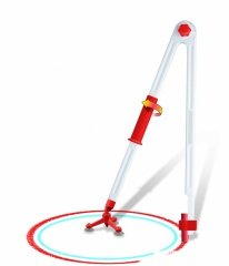 Zirkel mit Saugfu&szlig; Zirkel mit Saugfu&szlig;  (Zoom)