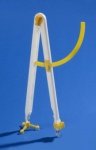 Wissner Zirkel mit Gradbogen