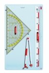 Ger�tetafel, 110 x 63 cm, best�ckt