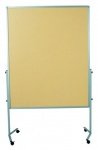 Legamaster Moderationswand Premium Mobil beige, filzbespannt (Zoom)