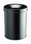 Metall Papierkorb, 30,9 Liter, mit Flammenl�schkopf