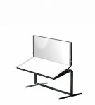 Legamaster Moderationswand Professional Travel Faltmechanismus Schritt 2 (Zoom)