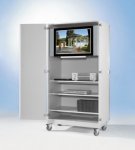 Conen Mobiler TV-Schrank f�r Flachbildschirme