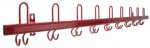 Wandgarderobe, Haken nach vorne
