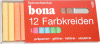 Farbkreide, 6-farbig, 12er