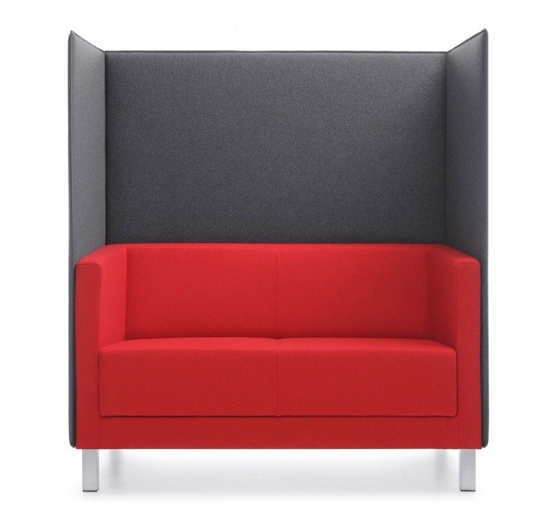 Conen SIT!BOX Privacy 2,5er Sofa mit 4-Fußgestell (Zoom)