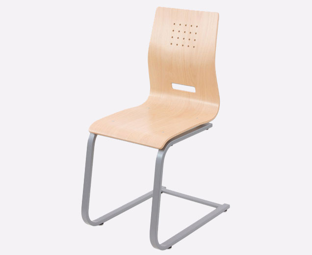 Betzold Schülerstuhl mit Buchenholz-Schale ohne Sitzpolster Schülerstuhl mit Buchenholz-Schale ohne Sitzpolster (Zoom)