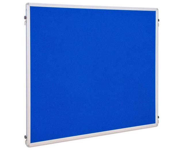 Ausstellungswand Einhängetafel Blau, Stoff (Zoom)