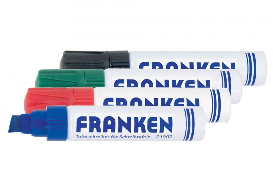 Franken JumboMarker, 4er Etui JumboMarker, 4er Etui, in blau, grün, rot und schwarz (Zoom)