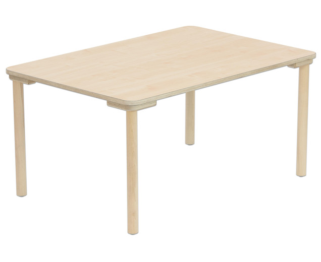 Betzold Rechteck-Tisch T x B 80 x 120 cm Rechtecktisch (Zoom)