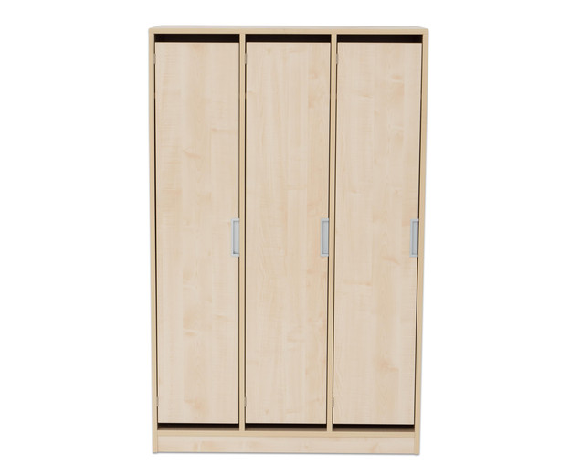 Flexeo Garderobenschrank Armadio, 3 Türen, mit Fachböden, Höhe 154,8 cm Schrank  (Zoom)