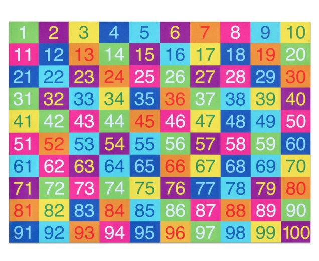 Betzold Farbenfroher Hunderter-Teppich Farbenfroher Hunderter-Teppich (Zoom)