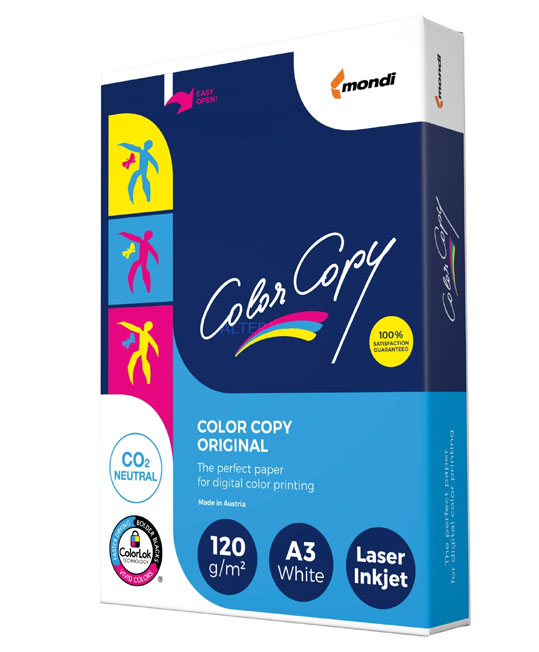 Mondi Color Copy Papier, A3, 120g Color Copy Papier, A3, 120g  (Zoom)