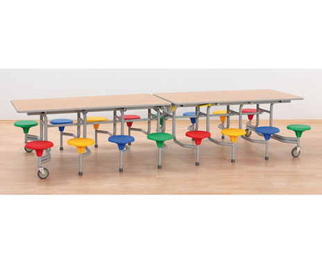 Betzold 16er-Tisch-Sitz-Kombination rechteckig, Sitzhöhe 34,5 cm 16er-Tisch-Sitz-Kombination rechteckig, Sitzhöhe 34,5 cm (Zoom)