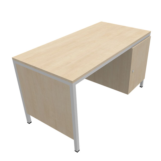 Conen Lehrertisch mit Unterbau, abschließbar Lehrertisch mit Unterbau, abschließbar  (Zoom)