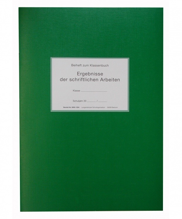 F&L Klassenbuch Beiheft grün (Zoom)