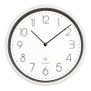 Funk-Wanduhr, wei&szlig;