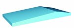 Betzold Schallabsorber keilförmig 4er Set Platten, hellblau (Zoom)