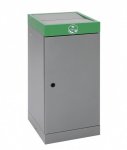 Stumpf Wertstoffsammler ProTec-Plus, 70 Liter Einzelbehälter, grün (Zoom)
