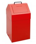 Stumpf Wertstoffsammler 45 Liter rot (Zoom)