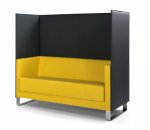 Conen SIT!BOX Privacy 2er Sofa mit Kufengestell (Zoom)