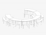 DER KREIS Tisch und Bank 8 Tische bzw. Bänke ergeben einen ganzen Kreis (Zoom)