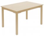 Betzold Rechtecktisch Tomber, 120 x 80 cm Rechtecktisch Tomber Ahorn honig  (Zoom)