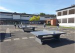 HeBlad Tischtennistisch Beton ideal im öffentlichen Raum (Zoom)