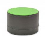 Betzold Polsterhocker Mini, Deckel grün (Zoom)