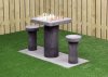 HeBlad Schachtisch Beton