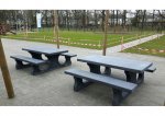 Picknickset Beton ideal im öffentlichen Bereich (Zoom)