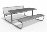 Sitz-Tisch-Kombination Parador Harmony einseitig mit Rückenlehne (Zoom)