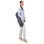 Franken Mobiles Moderationsset Praktische Nylontasche mit verschiedenen Taschen, Zugband und Schultergurt (Zoom)