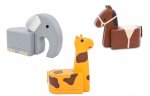 Betzold Kinderhocker Sitztier als Elefant, Giraffe oder Pferd (Zoom)