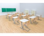 Betzold Schüler - Einertisch Swing Klassenraum in modernem Design (Zoom)