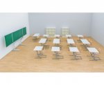 Betzold Schüler - Zweiertisch Swing Klassenraum in modernem Design (Zoom)