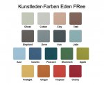 Flexeo NEO Ottomane mit Halblehne lieferbare Kunstleder-Farben (Zoom)