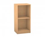 Flexeo Regal, halbhoch, ohne Mittelwand