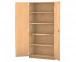 Flexeo Hochschrank mit Drehtüren Farbe / color: Breite: 94,4 cm, ohne Mittelwand (Zoom)