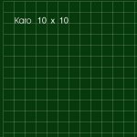 Tafelfolie, 100 x 100 cm, selbstklebend Karo, 10 x 10 cm (Zoom)