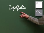 Apel Tafelfolie, 100 x 100 cm, selbstklebend Tafelfolie, selbstklebend, grün, beschreibbar mit weicher Kreide (Zoom)