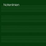 Apel Tafelfolie, 100 x 100 cm, selbstklebend, magnethaftend Notenlinien (Zoom)