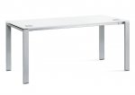 Schreibtisch EVO Weiß, 160 cm breit (Zoom)