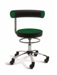 Sanus® -Gesundheitsstuhl, feste Lehne grün-schwarz (Zoom)