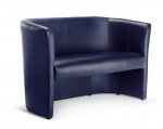 deskin Club Sessel und Sofa Sofa blau (Zoom)