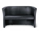 deskin Club Sessel und Sofa Sofa schwarz (Zoom)