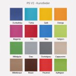 Conen Sitzpolster Einzelelemente Lieferbare Kunstleder-Farben (Zoom)