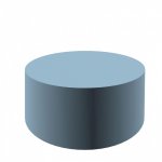 Conen Sitzhocker SPOT Farbe / color: Ø 56 cm, Höhe 30 cm (Zoom)